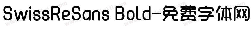 SwissReSans Bold字体转换